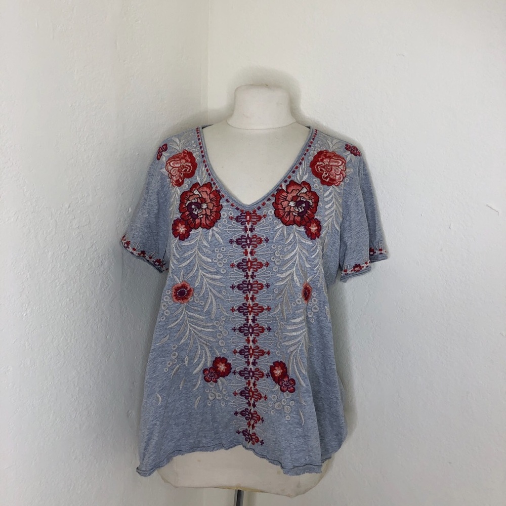 Johnny Was
Maya Everyday Embroidered T-Shirt